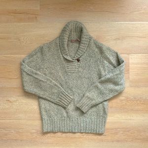 Vintage grey sweater with toggle XS-S